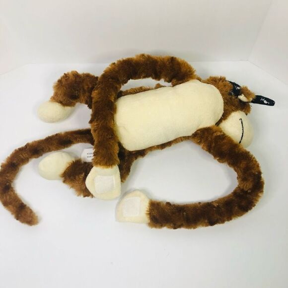 2003 koskash monkey pirate hanging attachable hands plush brown - Picture 8 of 8
